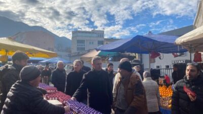 CHP Yıldırım Pazarın Tozunu Aldı!