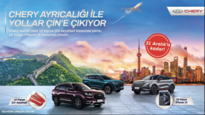 Chery Modellerini Tercih Edenler Çin Seddi Ziyareti Kazanıyor!