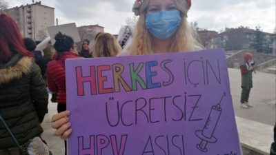 HPV aşısının ücretsiz olması ve rutin aşı takvimine eklenmesi istiyoruz!