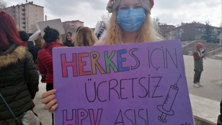 HPV aşısının ücretsiz olması ve rutin aşı takvimine eklenmesi istiyoruz!