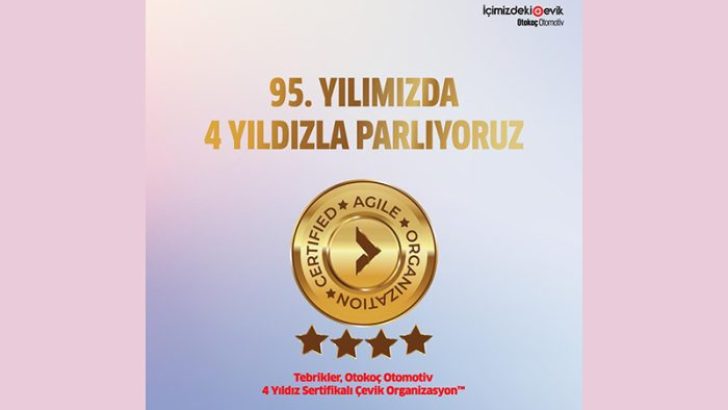 OTOKOÇ OTOMOTİV 95. YILINDA 4 YILDIZLA PARLIYOR