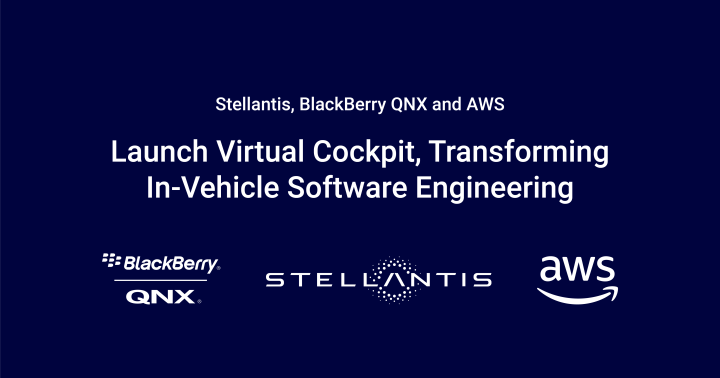 Stellantis, BlackBerry ve AWS Türünün İlk Örneği Olan Sanal Kokpit Platformunu Tanıttı!