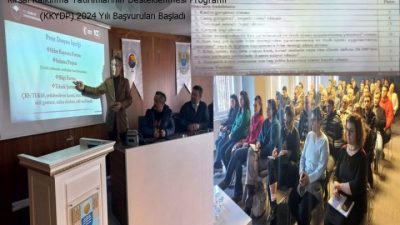 DESTEKLENMESİ PROGRAMI (KKYDP) 2024 YILI BAŞVURULARI BAŞLADI