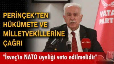 MİLLETVEKİLLERİNE ÇAĞRI: NATO VEKİLİ DEĞİL MİLLETVEKİLİ OLALIM