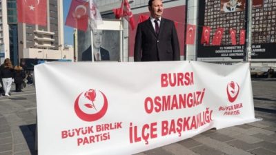 BBP Osmangazi; “Gazeteciler Bursa’nın Vicdanıdır! İlçemizi Yaşanabilir Bir Noktaya Getirmek İstiyoruz!”