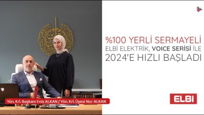 %100 Yerli Sermayeli Elbi Elektrik, Voice Serisi İle 2024’e Hızlı Başladı