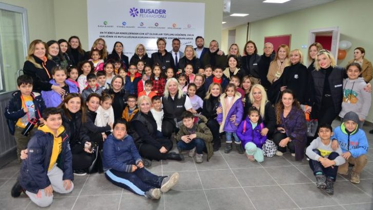 İŞTE SİVİL TOPLUMUN GÜCÜ BUSADER İLKOKULU AÇILDI BU KEZ İYİLİK KAZANDI BUSADER İLKOKULU AÇILDI