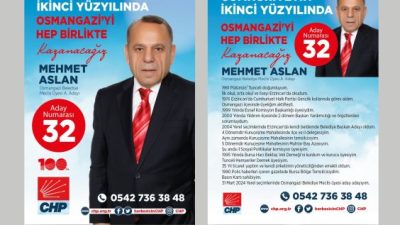 Osmangazi’ye Sosyal Demokrat Belediyeciliği Tekrar Tahsis Etmek İstiyoruz!