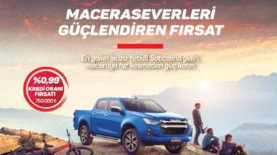 Anadolu Isuzu’nun Avantajlı “Yeni Yıl” Kampanyası  Şubat Sonuna Kadar Devam Ediyor