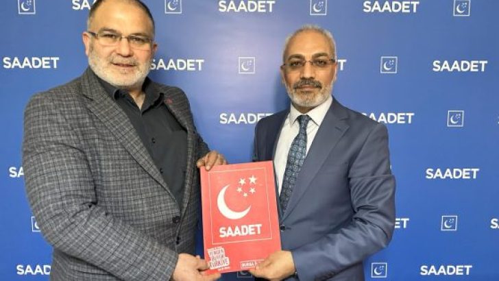 İŞ İNSANI SELAMİ BEYAZTAŞ, SAADET PARTİSİ GÜRDU’DAN MECLİS ÜYESİ ADAYI.