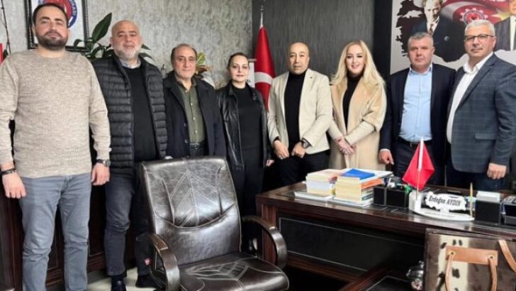 Gemlik’te Zafer Partisi’nden Türk Metal Sendikasına Ziyaret