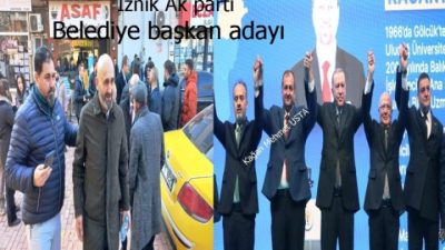 AK PARİNİN İZNİK ADAYI KAĞAN MEHMET USTA OLDU