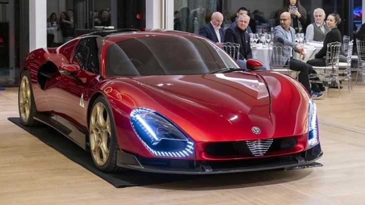 Alfa Romeo’nun Süper Otomobili 33 Stradale “Design Trophy’ Ödülü’nün” sahibi oldu