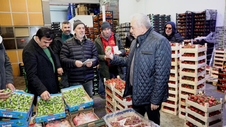 Şadi Özdemir Kent Hali’ni ziyaret etti