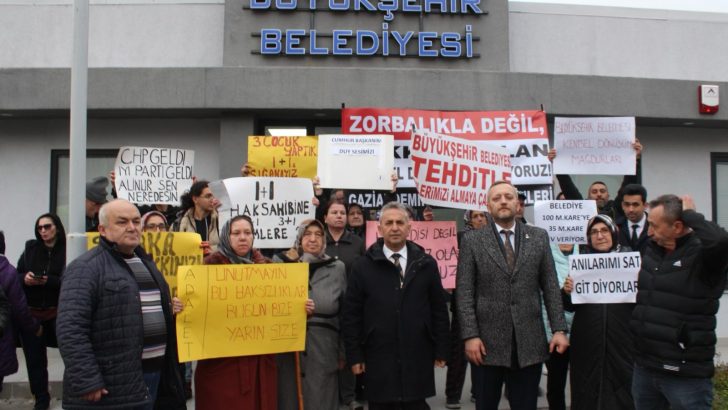 Bayram Kazancı; Kentsel Dönüşüm alanına sayın Aktaş siz niye gelmiyorsunuz?