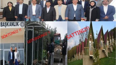 Söktünüz!.. Götürdünüz!… Sattınız!…