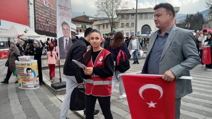 ZAFER OSMANGAZİ Sahada! Ateş; “Ülkenin Huzur İçinde Varlığını Sürdürmesi İçin Siyasetin İçindeyim!”