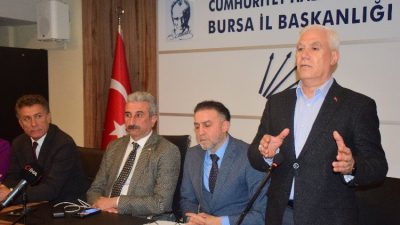 CHP BURSA’YA GELECEK PARTİSİ’NDEN KATILAN 750 YENİ ÜYE İÇİN TÖREN