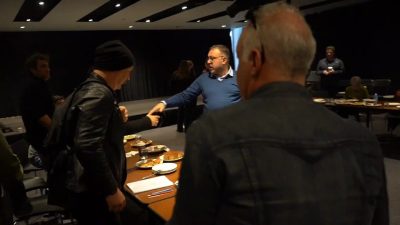 “BİR CUMHURİYET ŞARKISI”  FİLMİNİN OKUMA PROVASI YAPILDI