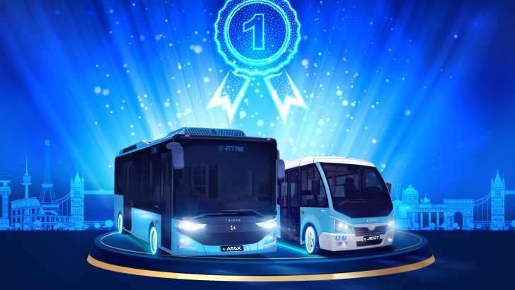 Karsan e-JEST ve e-ATAK 4 Yıldır Avrupa’nın Lideri!