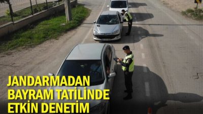 Jandarma Bursa’da Ramazan Bayramında da Denetimlerine Devam Etti!