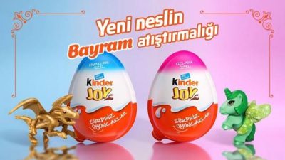 Çocuklar Bayramın Tadını Kinder Joy’un 80’den Fazla Yeni Oyuncağı ile Çıkarıyor