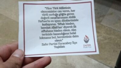 KARACABEY ZAFER PARTİSİ’NDEN SİFTAH PARASI!