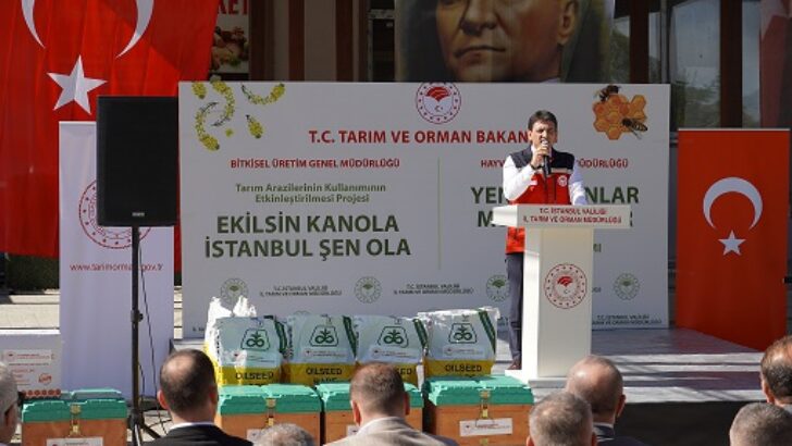 Arnavutköy’de Tarıma ve Arıcılığa Büyük Destek Çiftçilere Tohum, Arıcılara Kovan