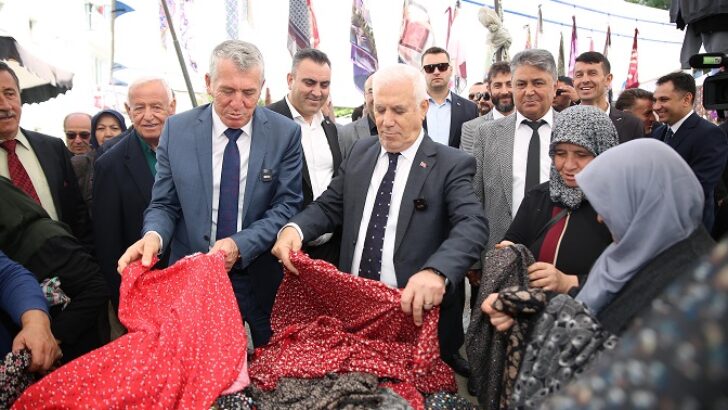 Başkan Bozbey; “Desteklerimizle tarım alanları ekilecek, hayvancılık gelişecek”