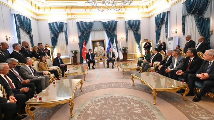 TBB Başkanı İmamoğlu’ndan Başkan Bozbey’e ziyaret
