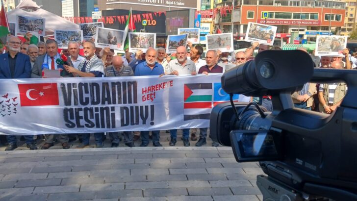 Saadet Bursa’dan Filistin’e Destek, Siyonist İsrail’i Kınama!