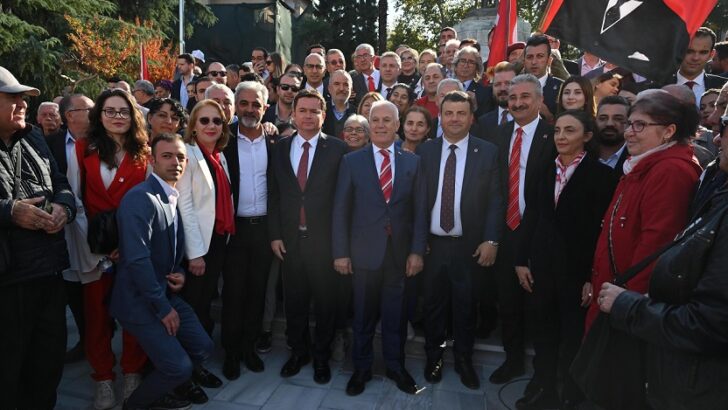 CHP BURSA İL BAŞKANLIĞI CUMHURİYET’İN 101. YILINI COŞKUYLA KUTLADI