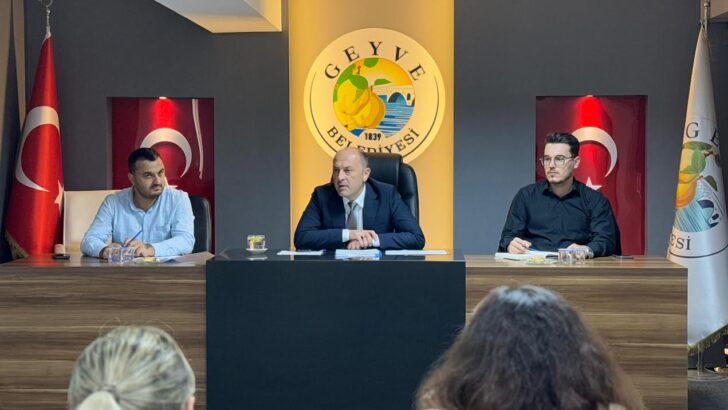 GEYVE BELEDİYESİ’NDE KURUMSALLAŞMA TOPLANTILARI BAŞLADI