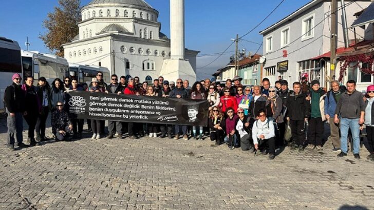 MYSİA YOLLARI’NDA ATATÜRK’Ü ANMA YÜRÜYÜŞÜ