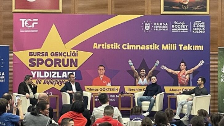 Cimnastik Milli Takımı, Bursalı gençlerle buluştu