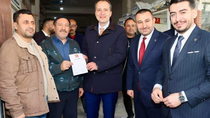 YENİDEN REFAH PARTİSİNDEN İSTANBUL ÇIKARMASI FATİH ERBAKAN’A BÜYÜK İLGİ