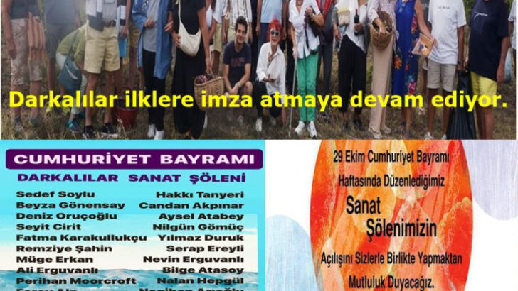 DARKALILAR İLKLERE İMZA ATIYOR.