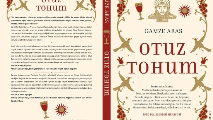 Gamze Aras’ın ilk romanı ‘’Otuz Tohum’’ A7 Kitap tarafından yayımlandı