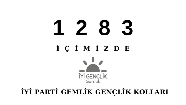 İYİ Parti Gemlik Gençlik Kolları’ndan Teğmenlere Destek: “1283 İçimizde!”