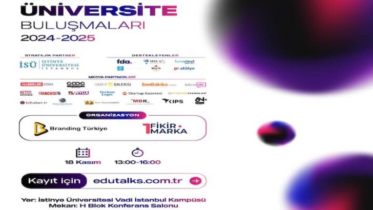 EduTalks Etkinliği 18 Kasım’da İstinye Üniversitesi’nde!