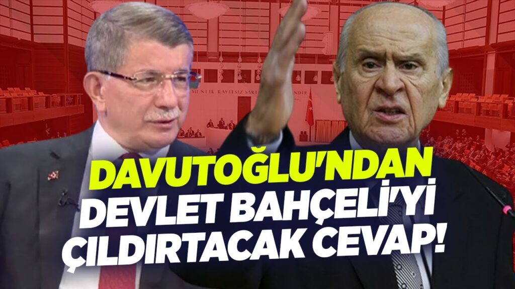Davutoğlu’ndan Devlet Bahçeli’ye cevap: ‘Bazen rahatsız olmak gerekiyor’