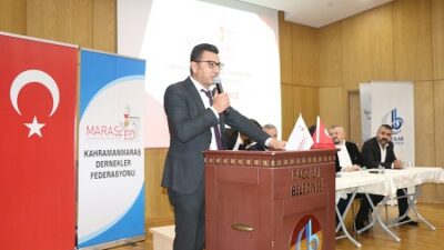 Maraşfed Genel Kurulu’nda Cuma Köse Başkan Seçildi