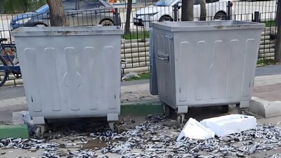 Şehir barbarı bozuk balıkları yola döktü
