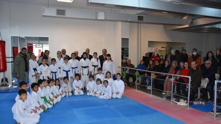 Gemlik Belediye Spor Kulübü’nde Kuşak Töreni Coşkusu