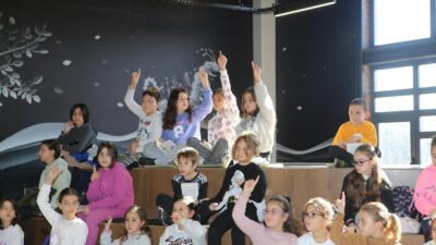 NİLÜFERLİ ÇOCUKLARIN KEYİFLİ KÜTÜPHANE BULUŞMASI