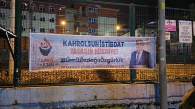 Güngör Pankart Nedeniyle Gözaltına Alındı