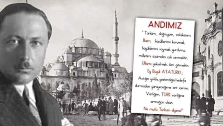 “Andımız” ı eğitim-öğretim sistemimize geri getirin.