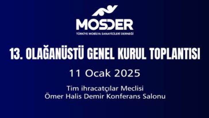 13. Olağanüstü Genel Kurulunu gerçekleştiren MOSDER, MOYSAD ile birleşerek gücüne güç kattı…
