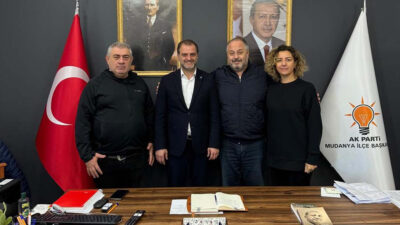 Mudanya Ak Parti İlçe Başkanı Arif Bayrak’a Anlamlı Ziyaret