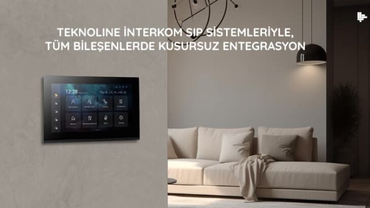 Teknoline İnterkom SIP Sistemleriyle, Tüm Bileşenlerde Kusursuz Entegrasyon